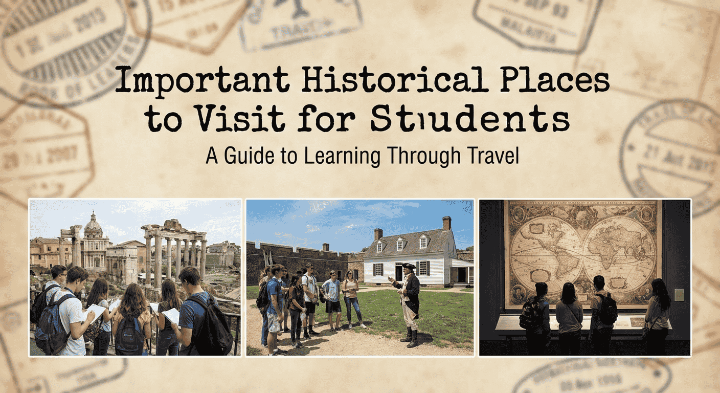 Important Historical Places to Visit for Students