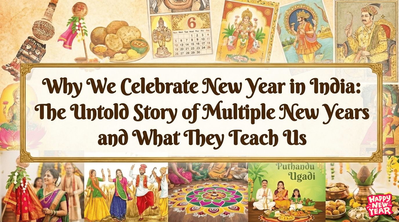 Why We Celebrate New Year in India: The Untold Story of Multiple New Years and What They Teach Us