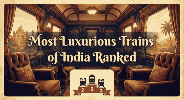 Most Luxurious Trains of India Ranked