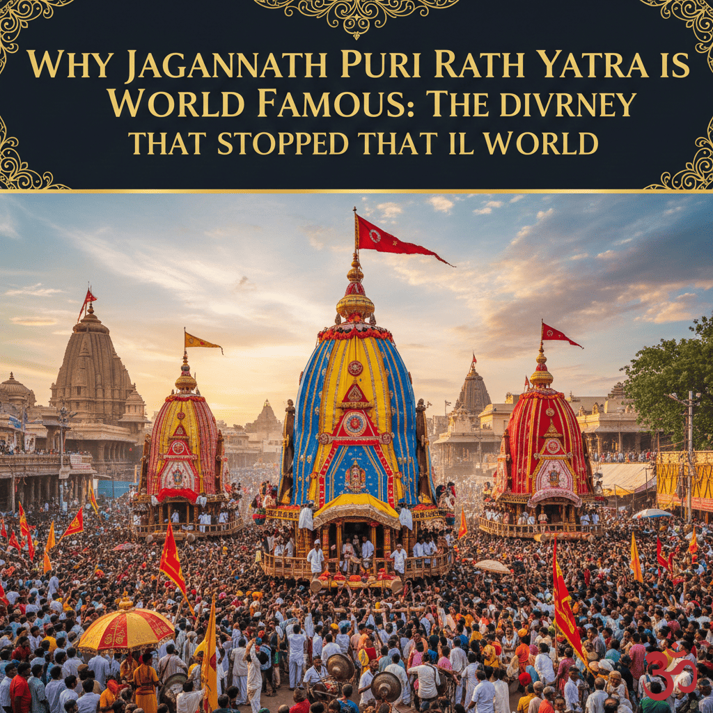 Why Jagannath Puri Rath Yatra Is World Famous: The Divine Journey That Stopped the World